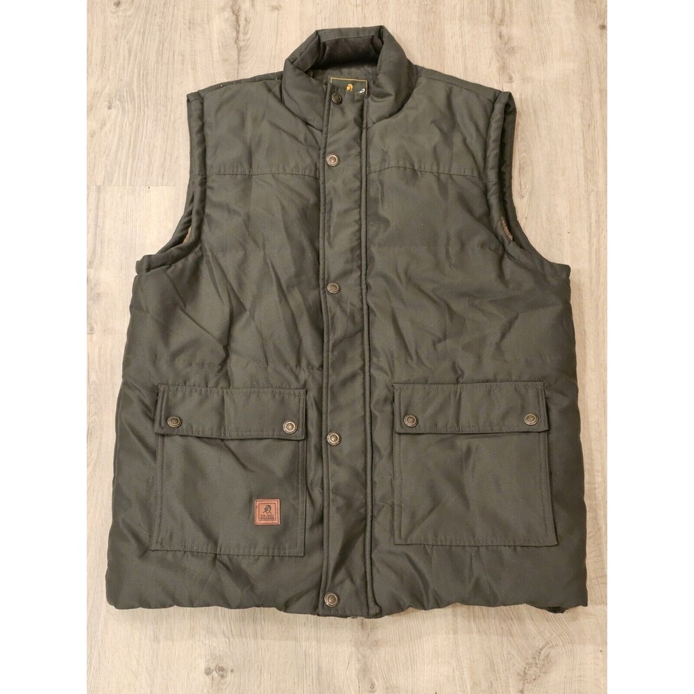 Cool Choice Authentic Outdoor Leisure Collection Fleece Fur Lined Vest Sz XL